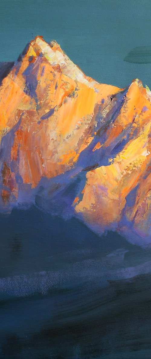 Sunlit Summit by Tetiana Shendryk