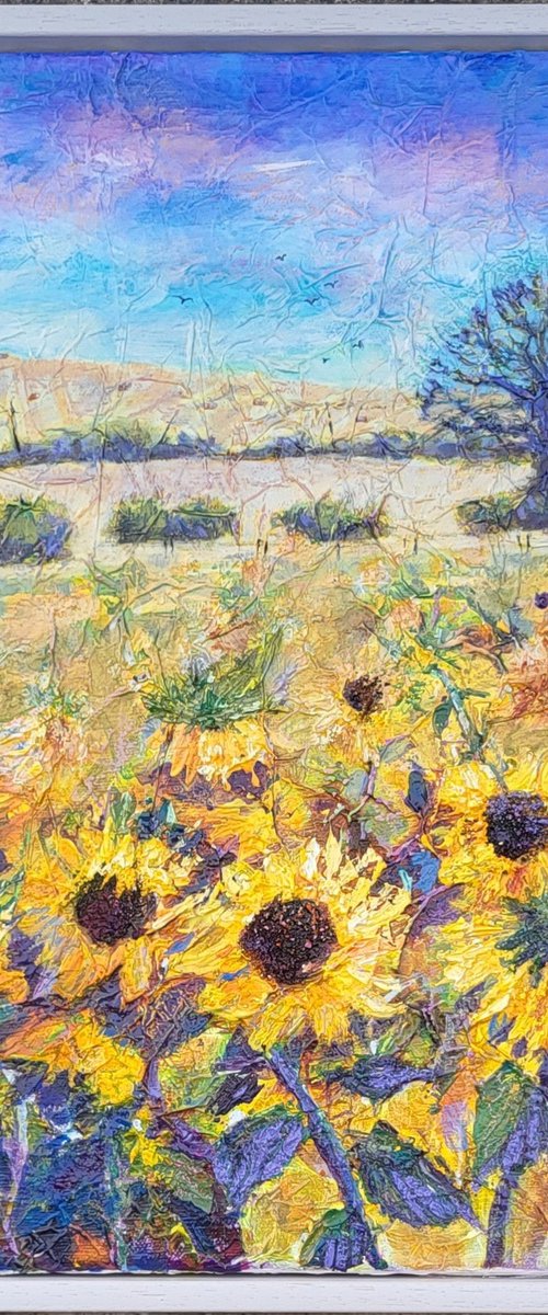 Sunflower Field by Michele Wallington