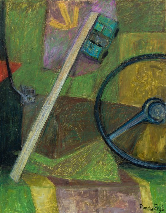 Still Life with a Steering Wheel