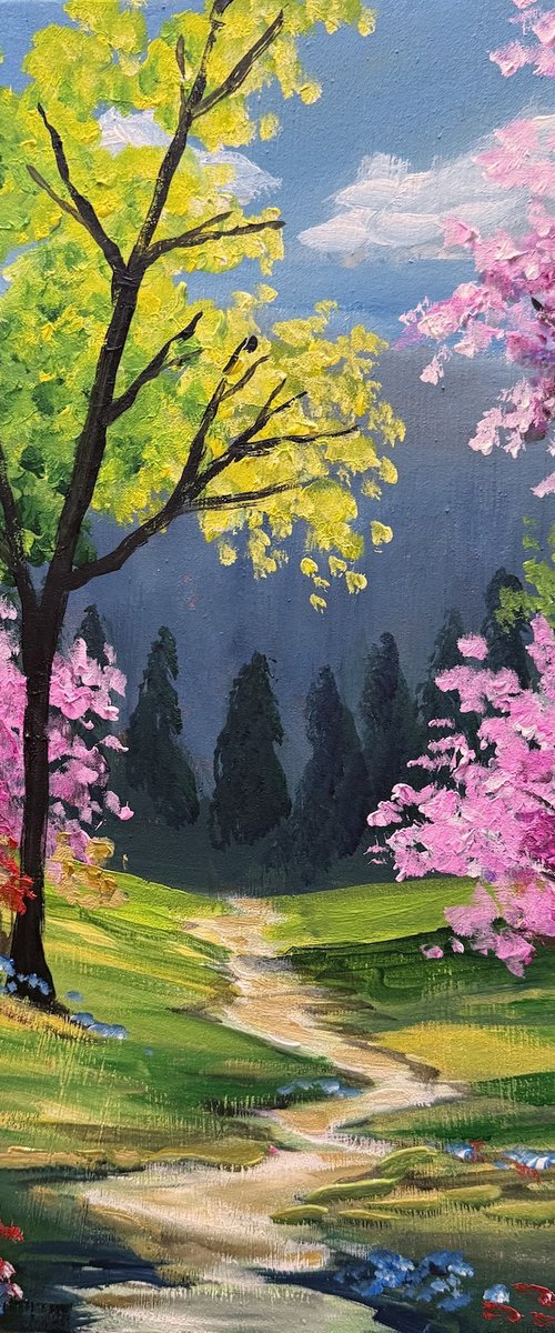 Enchanting Spring by Aisha Haider