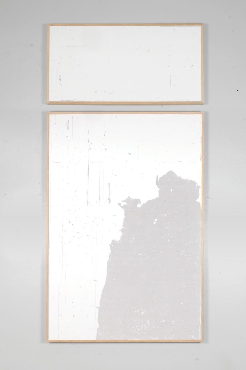 Abstract Painting By Johan Soderstrom, 47 X 47, Distal View - Ullevi?l, Original Artwork