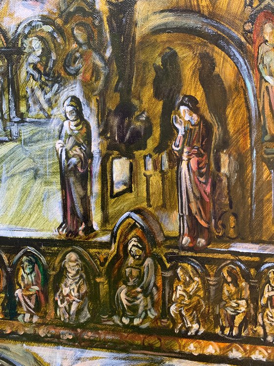 Church Interior in Landshut