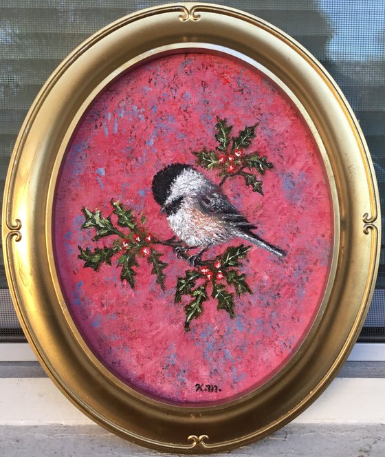 Chickadee # 52 by K. McDermott (SOLD)