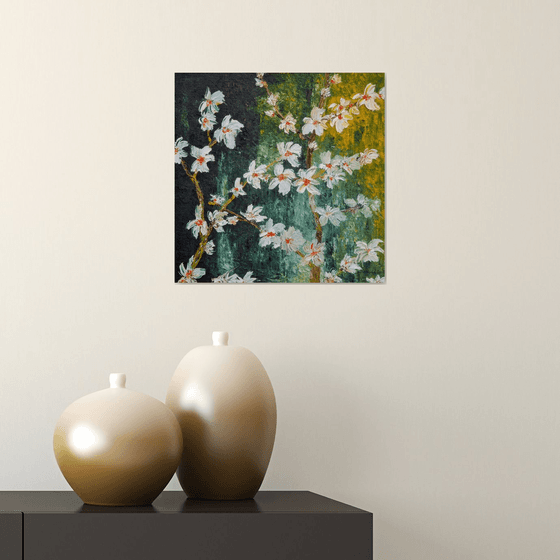 Cherries in bloom
