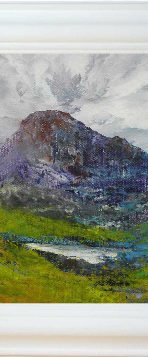 Welsh Cwm, mountain landscape by oconnart