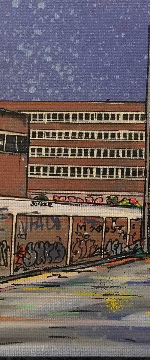 Bedminster - Mini Painting by John Curtis