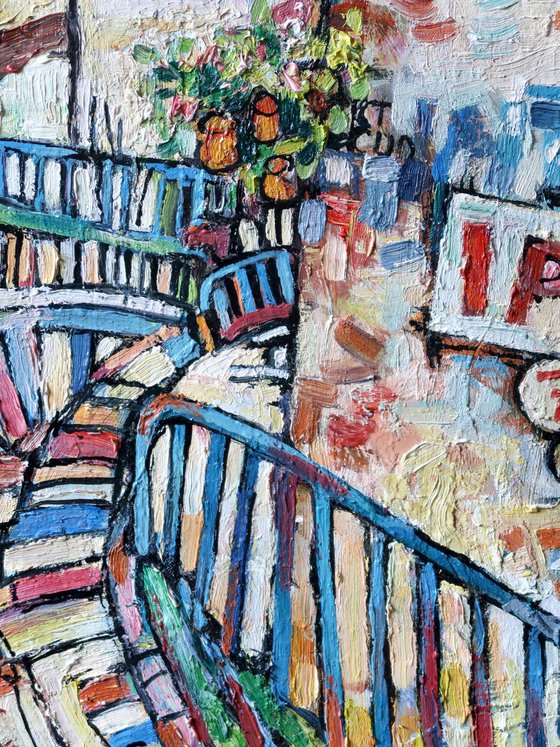 Steps in Cudillero.