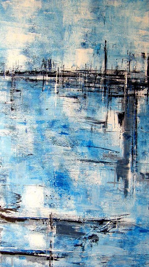 Blue Solent Shores (Ship Building) by Lil Nutter