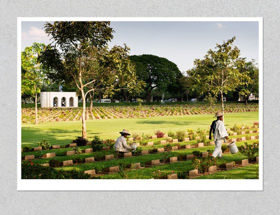 The Allied War Cemetery, Kanchanaburi