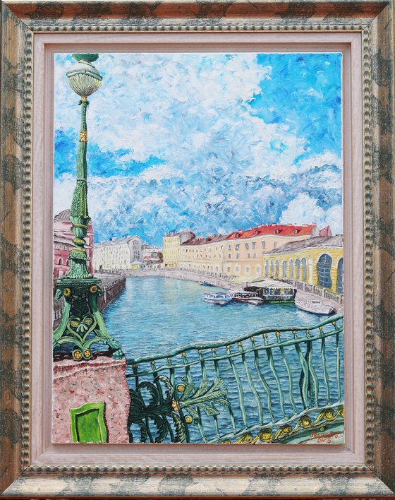 Canal del Moyka.S. Petersburgo.