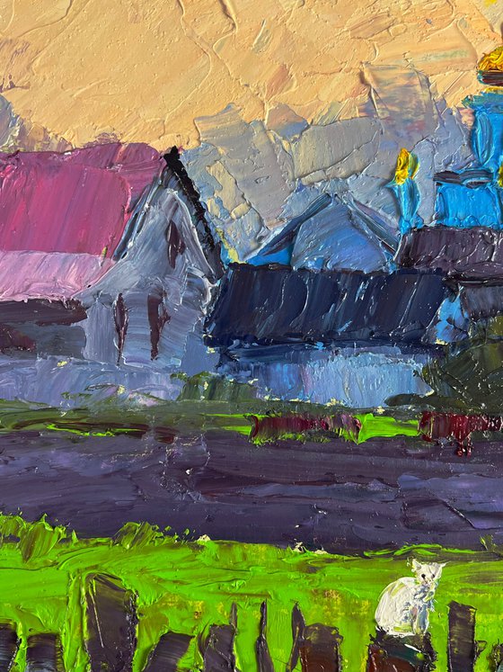 Village White Cat