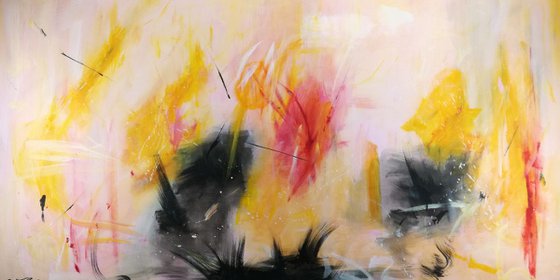 abstract-large-painting 160x80 cm-large wall art abstract  title : abstract-c338a