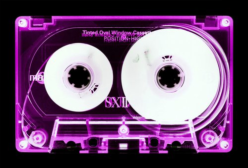 Tape Collection 'Pink Tinted Cassette' by Richard Heeps