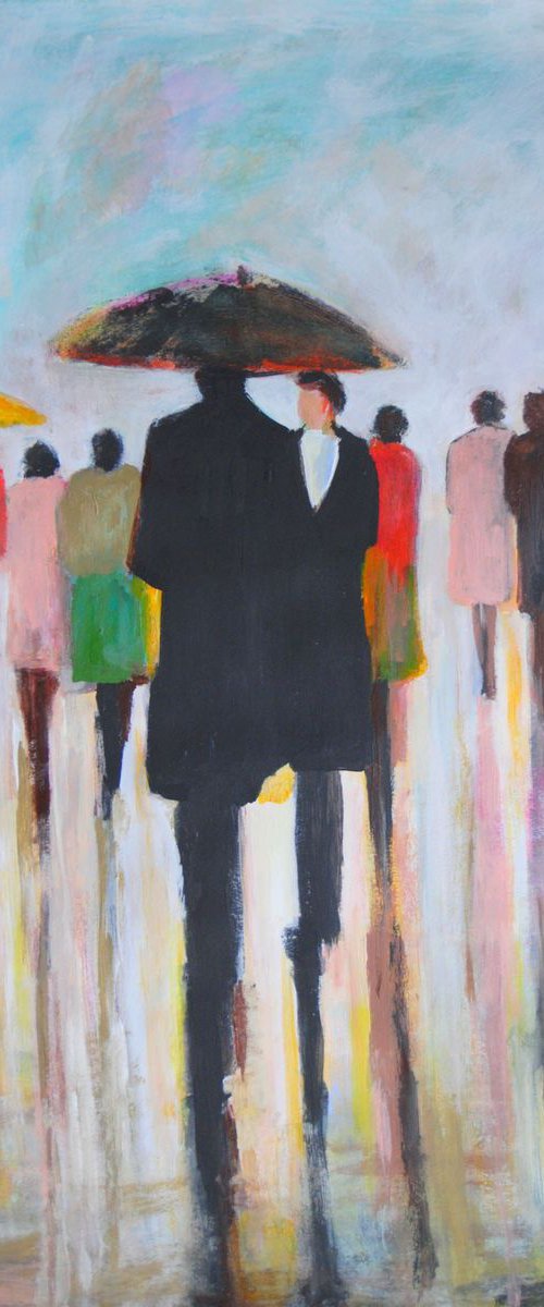 Rainy Town #1  AP/ 71 x 49 cm by Alexandra Djokic