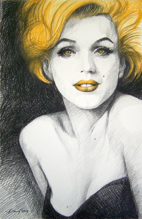 Portrait Marilyn Monroe