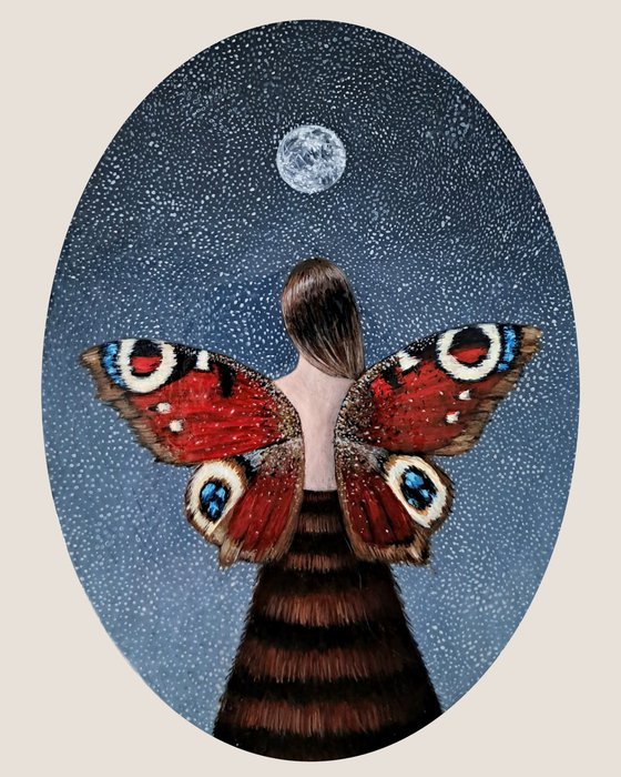 Butterfly lady