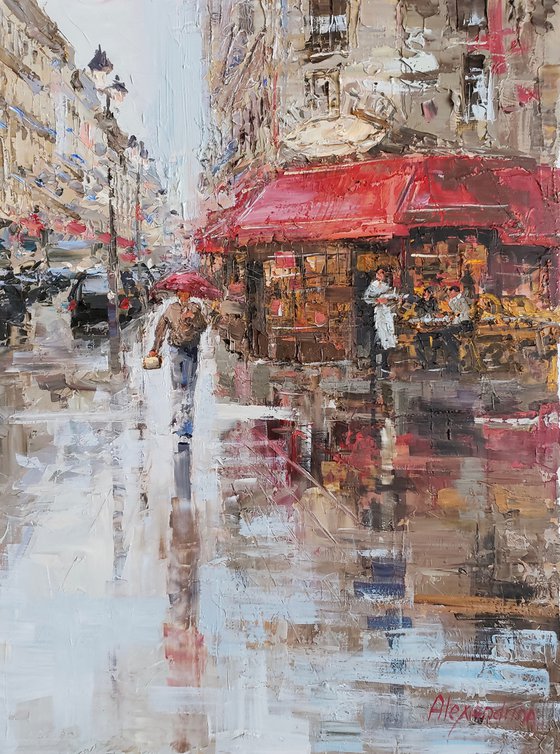 CITY LIGHTS B-33. Parisian cafe