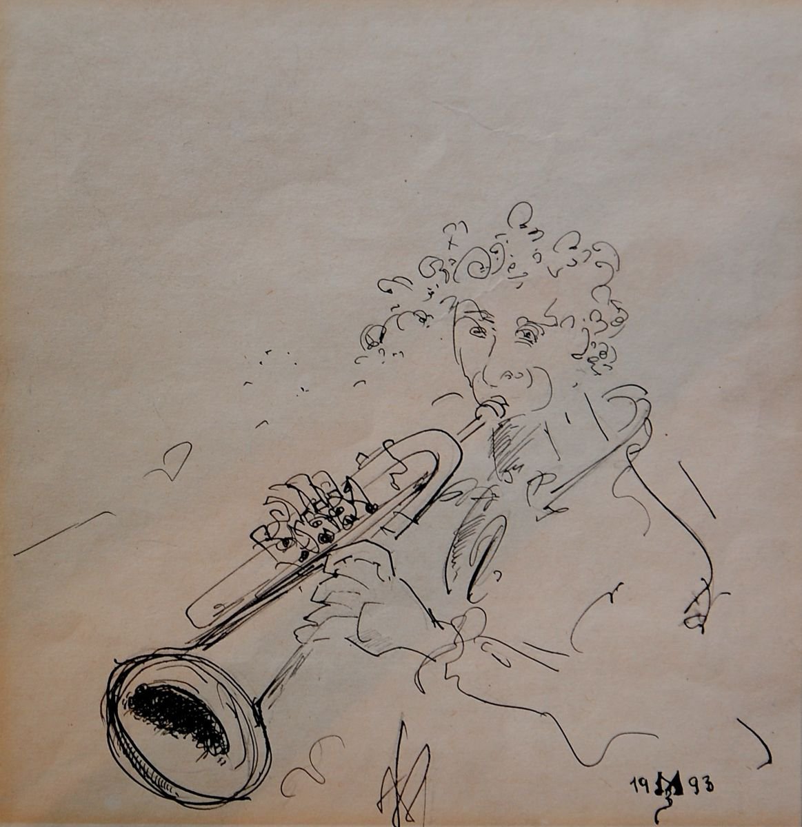 Trumpeter by Zoran Mihajlovic Muza