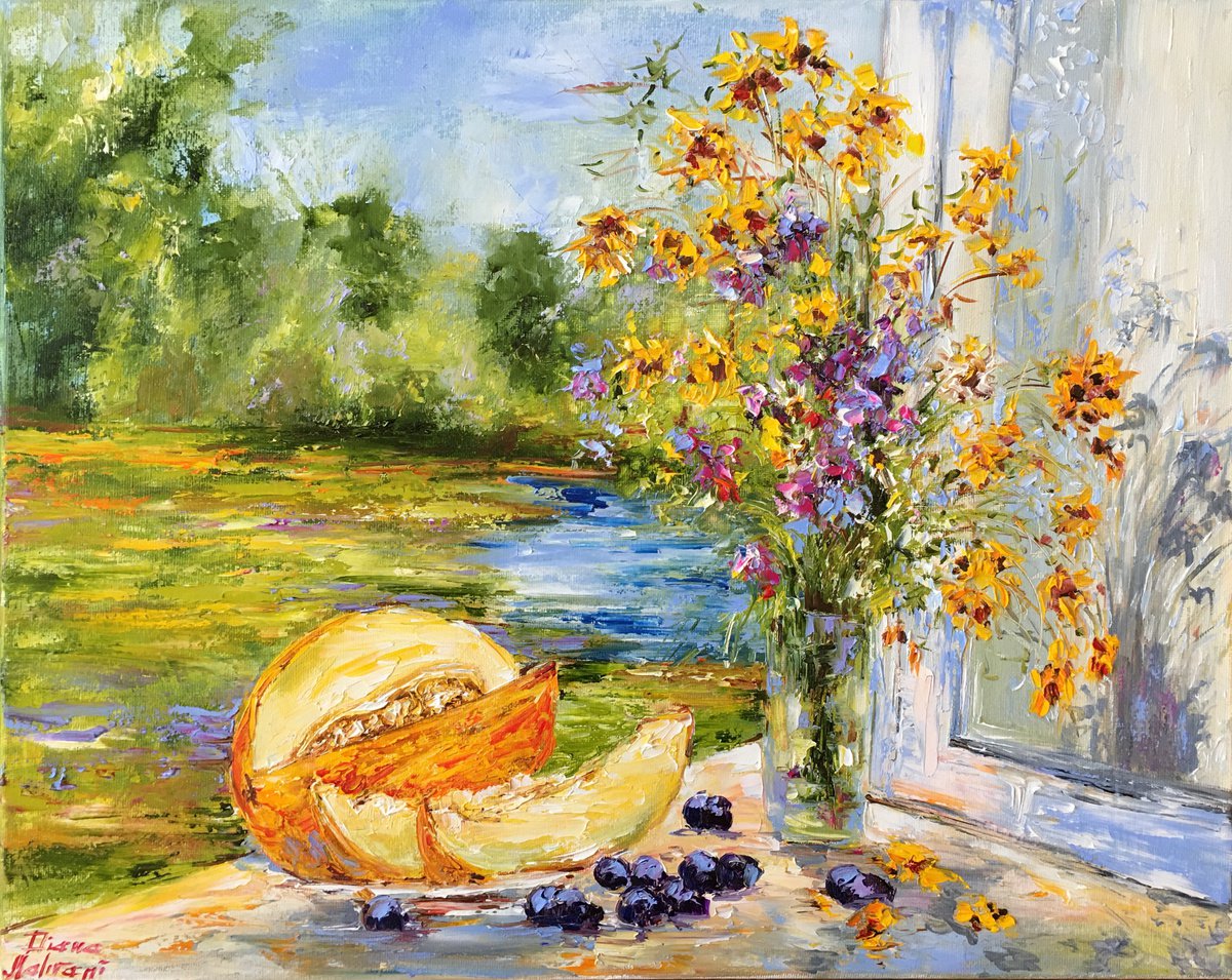 July Morning By Diana Malivani, 20 X 16, Artwork For Sale On Artfinder