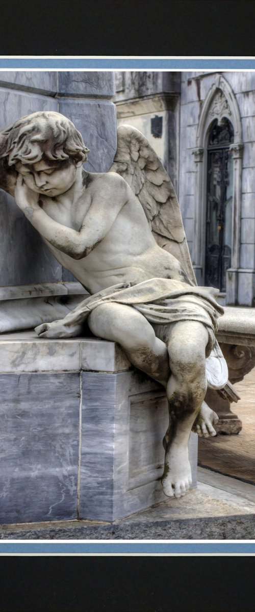 Even cherubs need a rest. by Robin Clarke