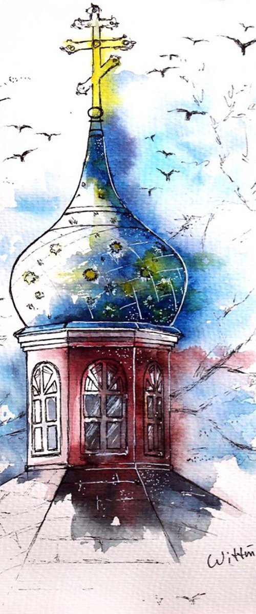 Beautiful church. by Svetlana Vitman
