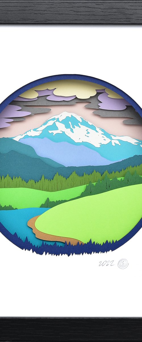 Mount Rainier - 02 by Olga Skorokhod