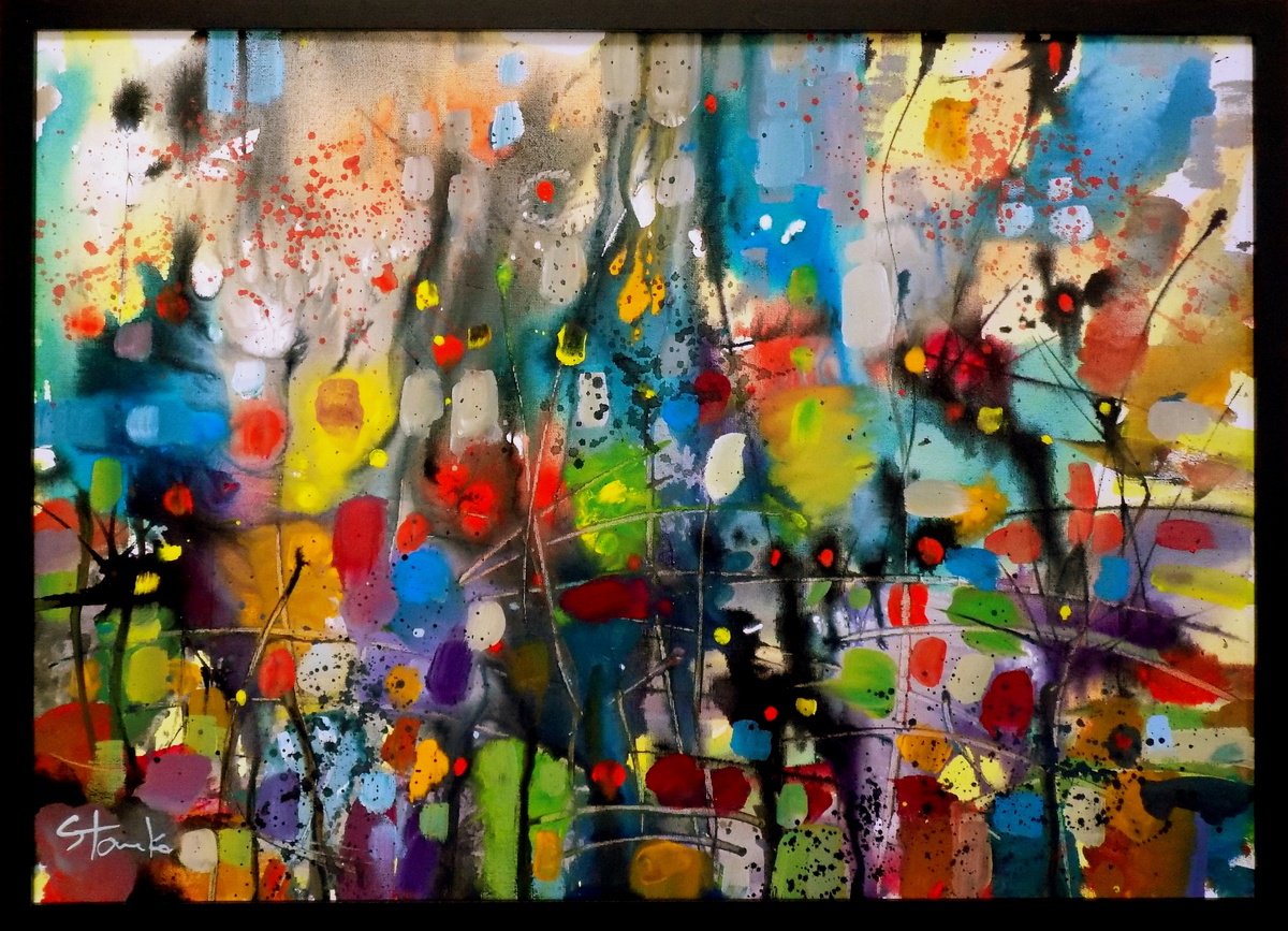  Just Rainy-Xcvi By Stanislav Bojankov, 29 X 21, Artwork For Sale On Artfinder