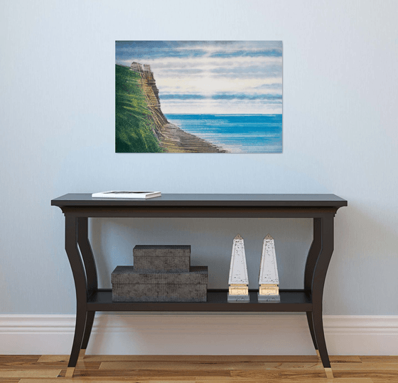 Coastal Cliffs At Dawn
