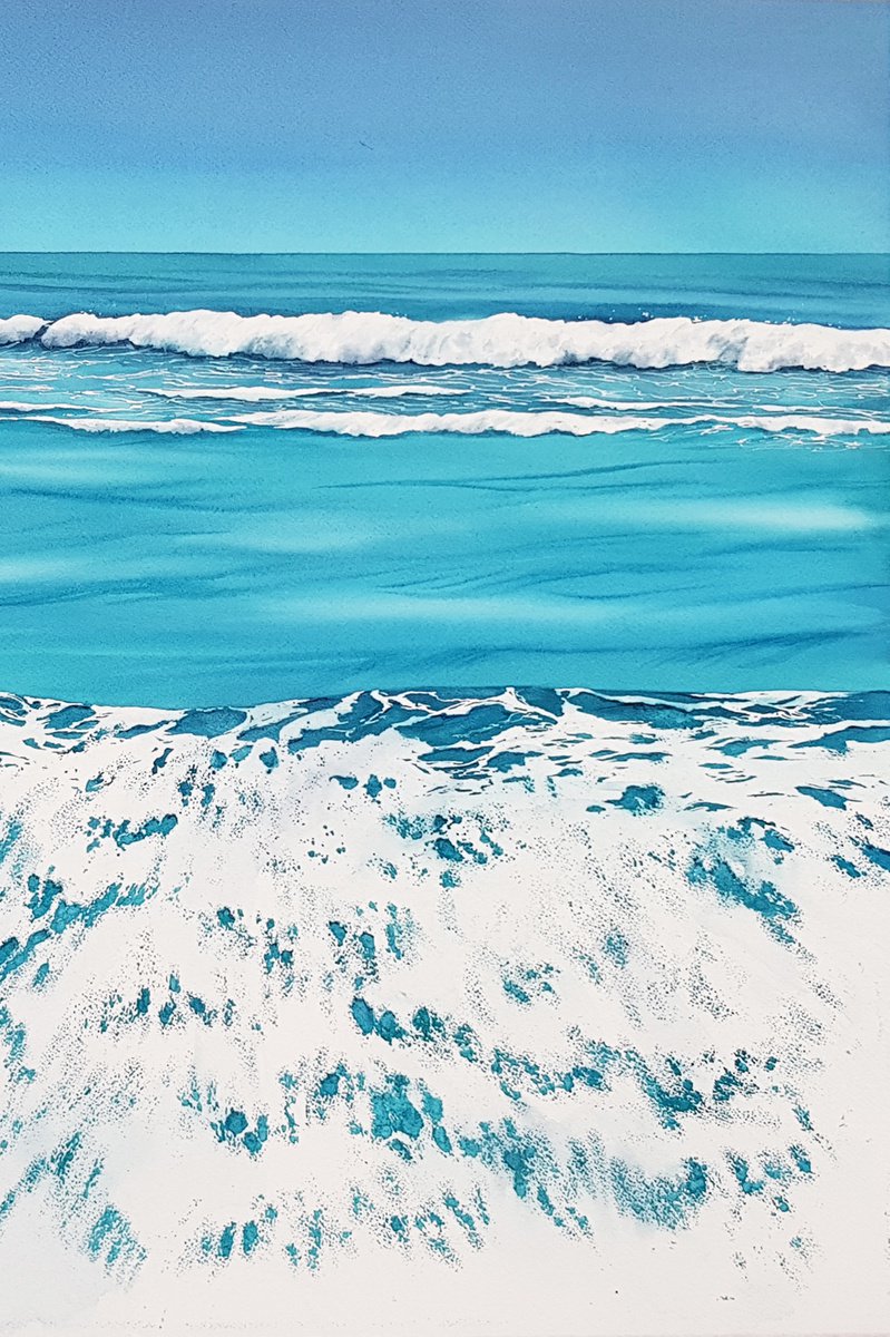 Seascape and waves #27_1 by Svetlana Lileeva