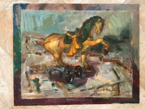 Stray, But Found Roman Horse