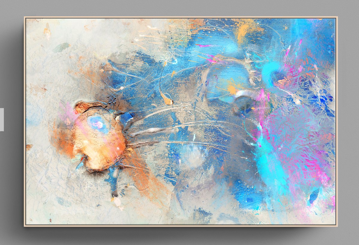 Organic Abstract Photograph By Adriano Ribeiro, 19 X 13, Thought