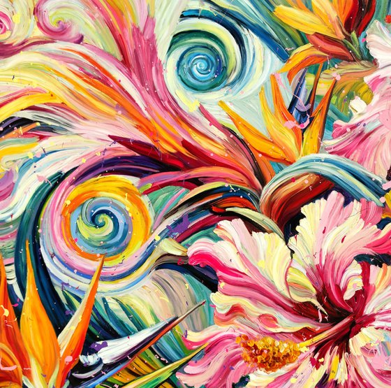 Sweet Havana  Abstract Floral