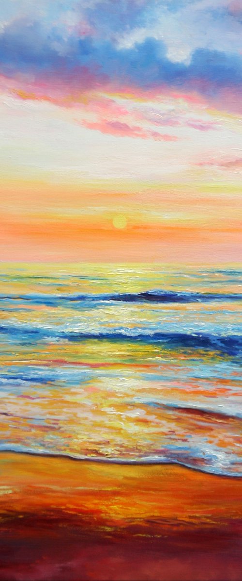Sunset Seascape by Behshad Arjomandi