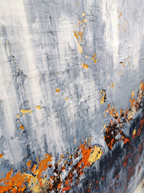 180x90cm. / abstract painting / Abstract 1233