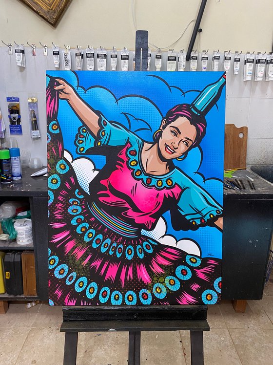 Paraguayan Bottle Dancer