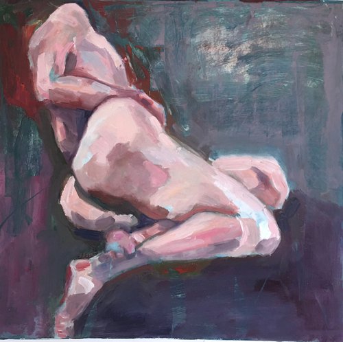 Floating Nude by Elisabeth Lewis