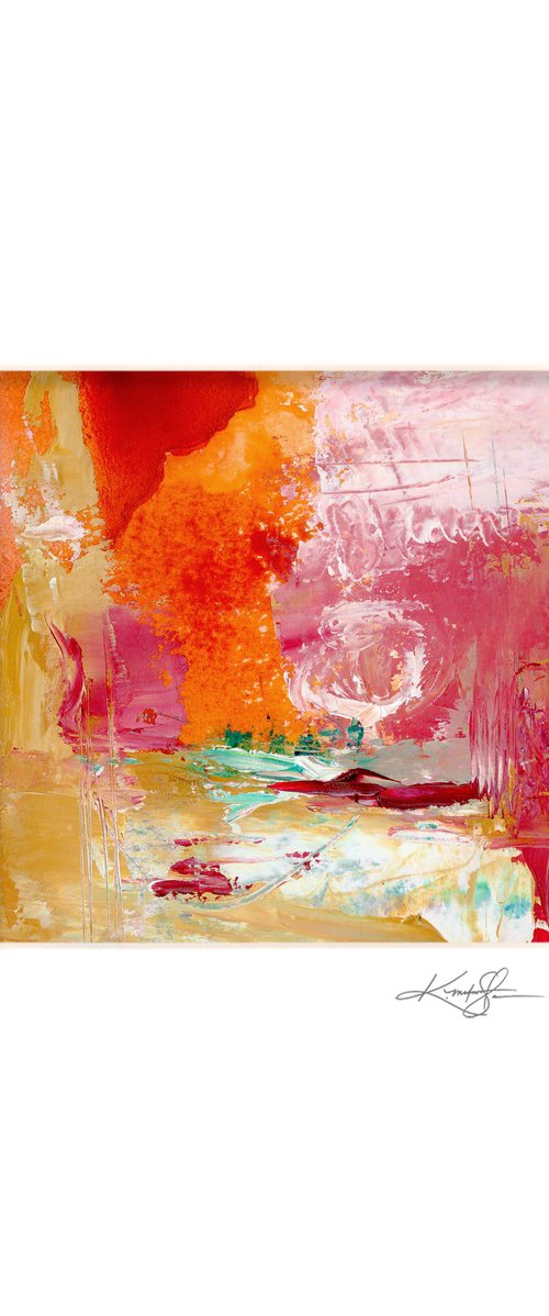 Oil Abstraction 38 - Abstract painting by Kathy Morton Stanion by Kathy Morton Stanion