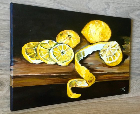 Still life with Lemons