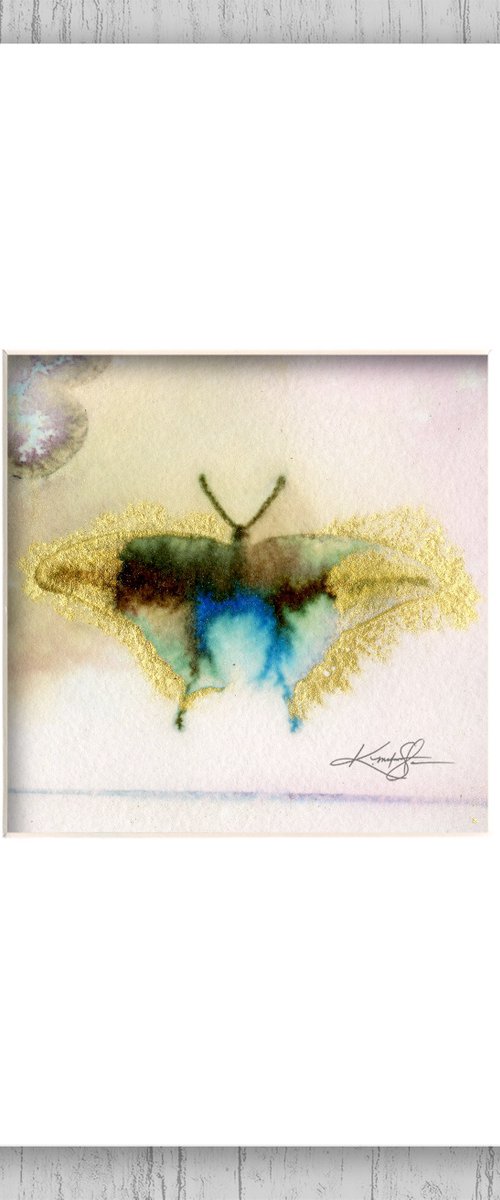 A Sweet Little One - Butterfly Painting  by Kathy Morton Stanion by Kathy Morton Stanion