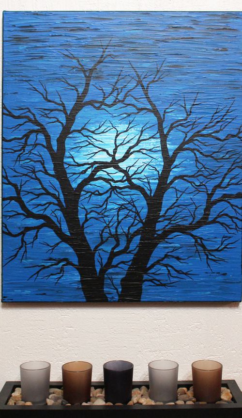 Obcure tree silhouette by Jonathan Pradillon