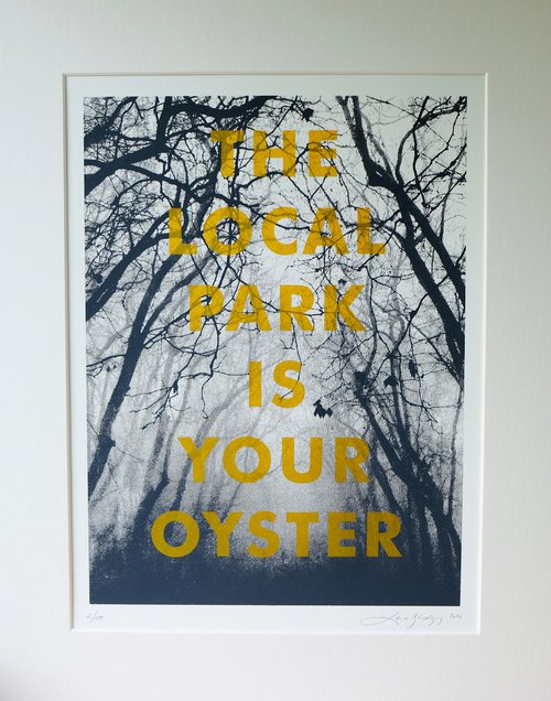 The local park is your oyster by Lene Bladbjerg