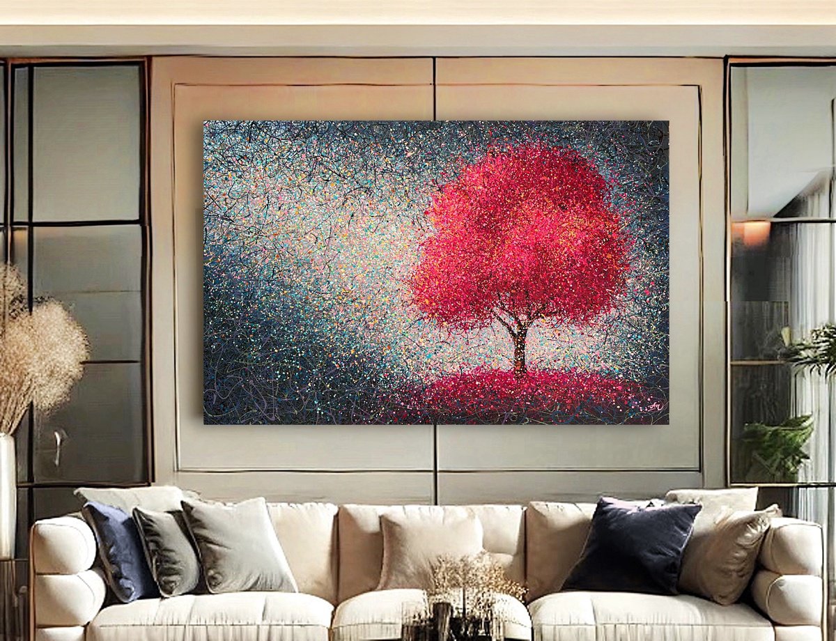  A Spring To Remember By Nadiia Antoniuk, 83 X 57, Artwork For Sale On Artfinder
