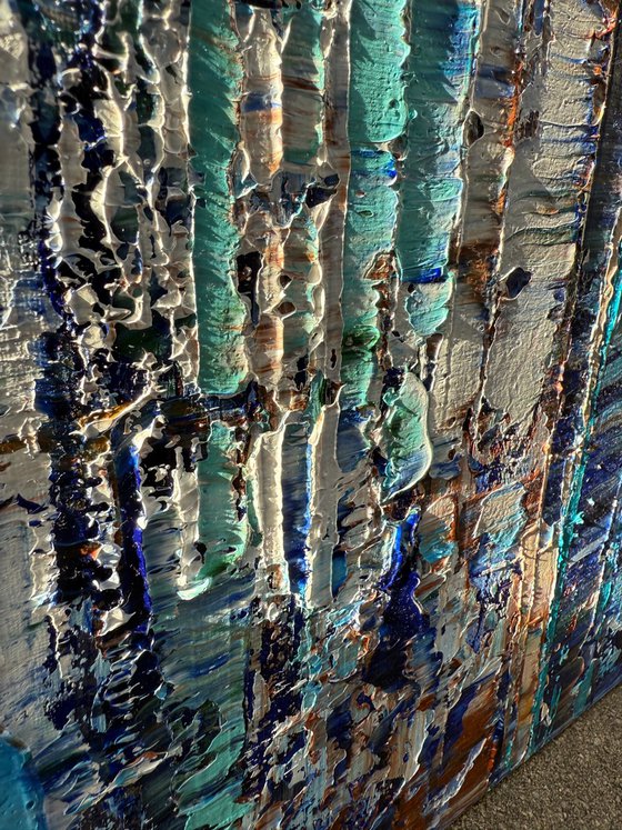 Forest in icy radiance