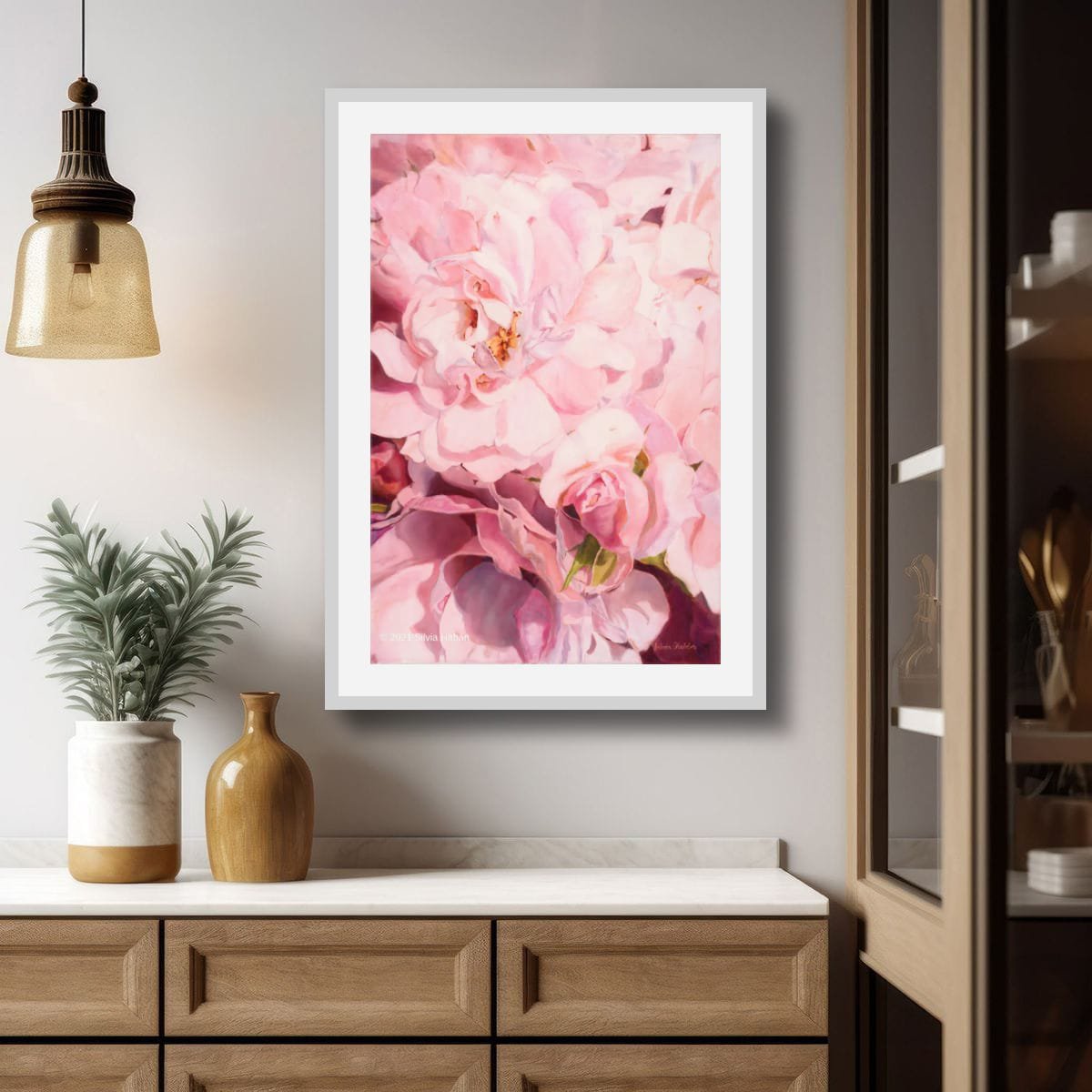 Photorealistic Oil Painting , Roses By Silvia Haban, 16 X 24, Artwork For Sale On Artfinder