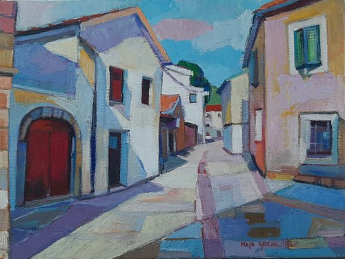 Sunny street 1 by Maja Đokić Mihajlović