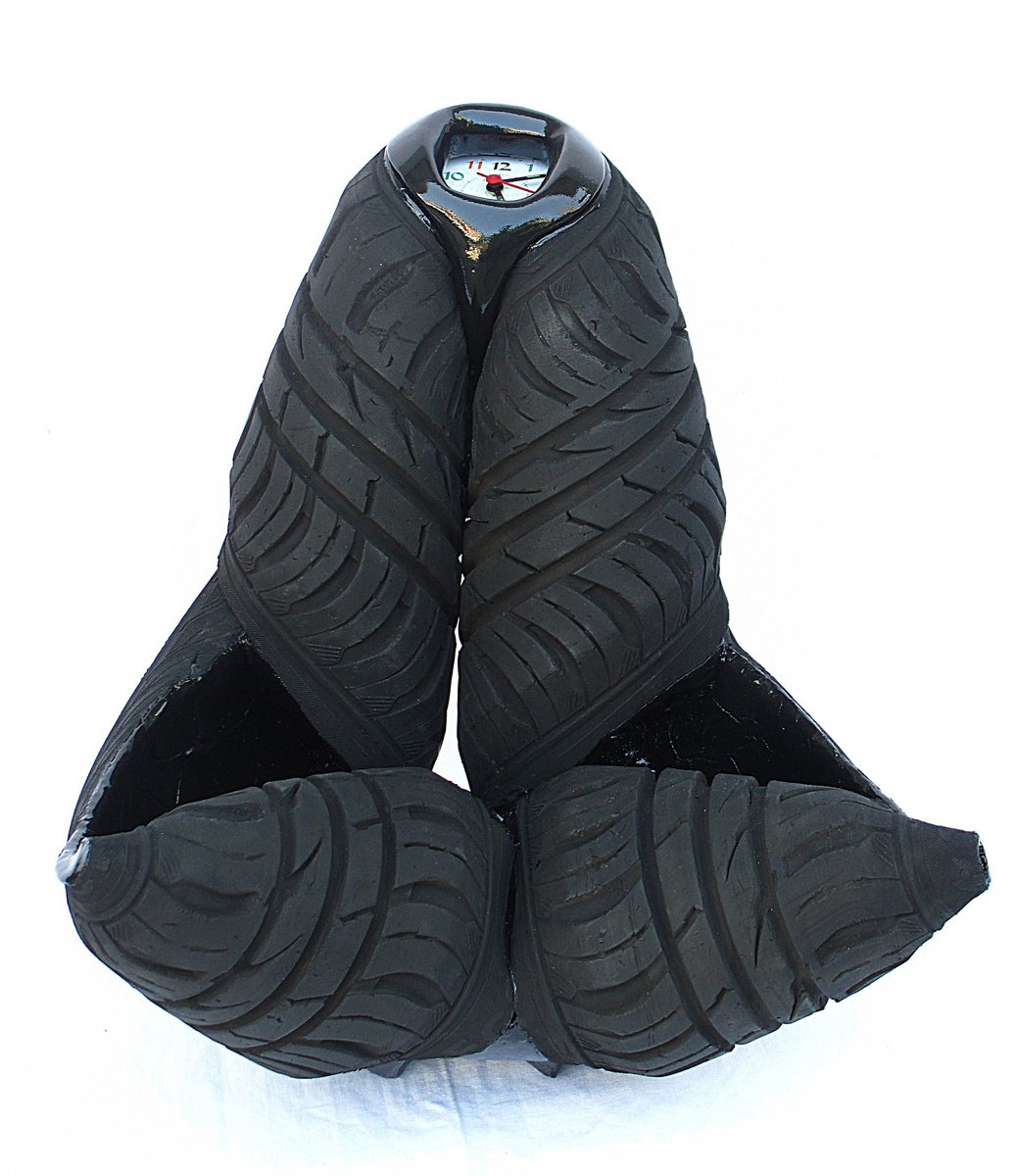 Still Life Sculpture By Antonio Mele, 12 X 14, Flower Time, Original Artwork