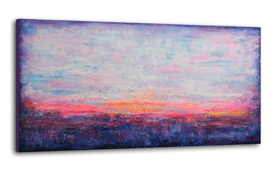 Abstract Sunset Landscape IX