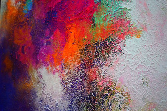 Abstract Painting  / Alex Senchenko © 2018 /   Saga N58