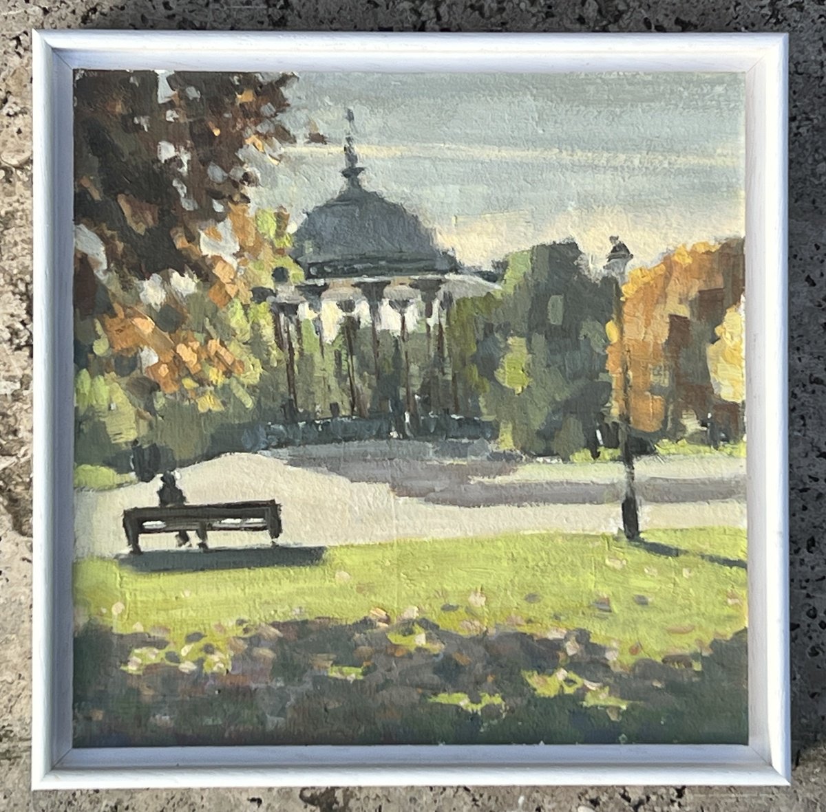 Clapham Common autumn by Louise Gillard