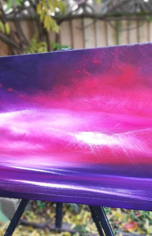 **Passion** - Art, colourful, seascape, stunning, panoramic by Mel Graham